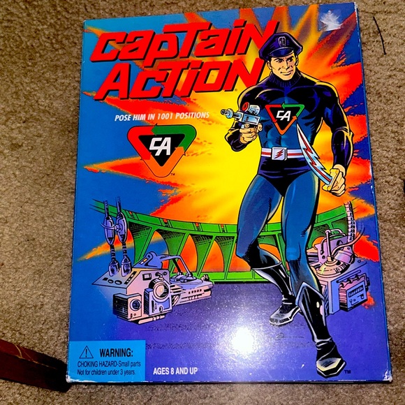 Captain Action Hero Series 12" Figure 1998 Playing Mantis New in Box - Picture 1 of 3